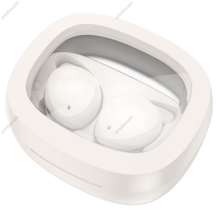 Бездротові Bluetooth навушники HOCO EW65 Shadow true wireless sleep headset BT 5.3 White