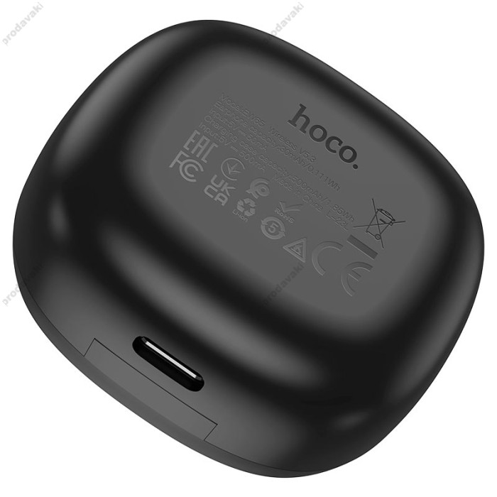 Бездротові Bluetooth навушники HOCO EW65 Shadow true wireless sleep headset BT 5.3 Black
