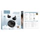 Бездротові Bluetooth навушники HOCO EW65 Shadow true wireless sleep headset BT 5.3 Black