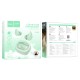 Бездротові Bluetooth навушники HOCO EW65 Shadow true wireless sleep headset BT 5.3 Green