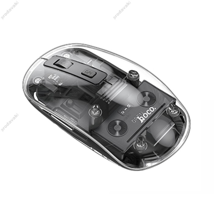 Комп'ютерна Миша HOCO GM29 Mysterious dual-mode silent wireless mouse Black