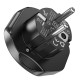 Мережевий адаптер HOCO AC6 Unimpeded universal conversion plug (EU) Black