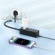 Мережевий подовжувач фільтр HOCO AC9A Talent PD30W (1C2A with 1 socket) desktop charger (EU) Black