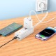 Мережевий подовжувач фільтр HOCO AC9A Talent PD30W (1C2A with 1 socket) desktop charger (EU) White