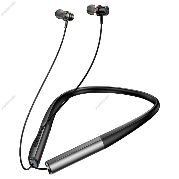 Бездротові Bluetooth навушники HOCO ES71 Platinum neck-mounted headset BT 5.3 Black