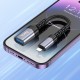 Перехідник HOCO UA24 iP Lightning male to USB female 2.0 converter Metal gray