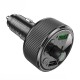 FM - трансмітер HOCO E82 Guerrero PD30W+QC3.0 car BT FM transmitter Black