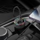 FM - трансмітер HOCO E82 Guerrero PD30W+QC3.0 car BT FM transmitter Black