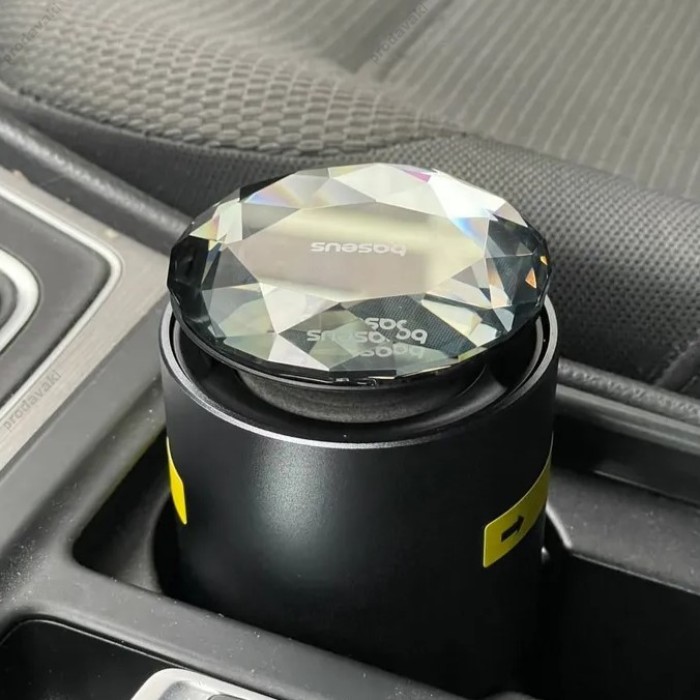 Ароматизатор для автомобіля Baseus lingering Tap-Control Car Aromatherapy Diffuser Citric Sandalwood grey C20339301812-01