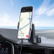 Автомобільний тримач із бездротовою зарядкою Hoco HW27 Traveler infrared RGB wireless 15W Black