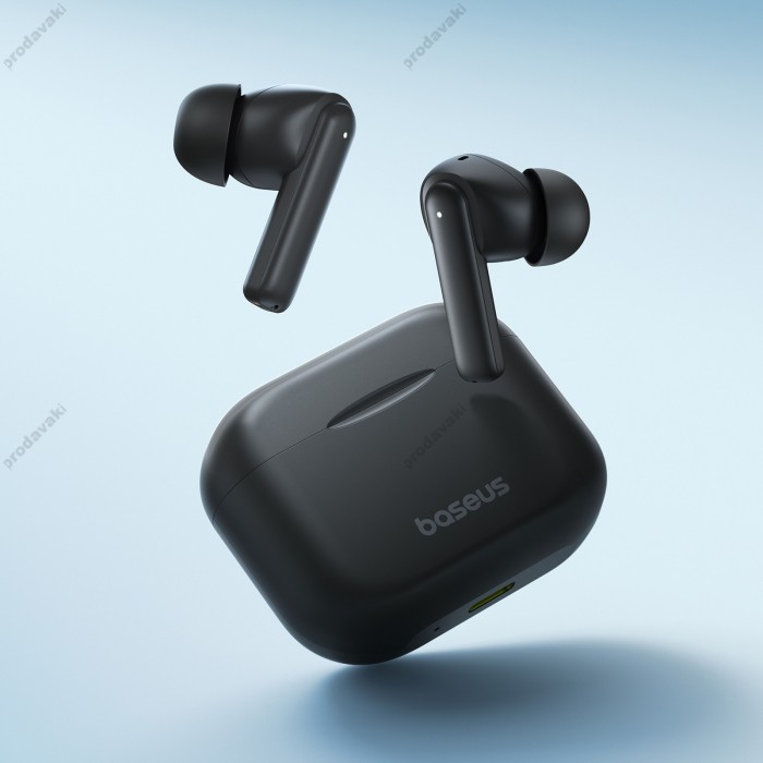 Бездротові Bluetooth навушники Baseus Bowie E17 True Wireless Earphones BT 5.3 Black A00072200113-Z1