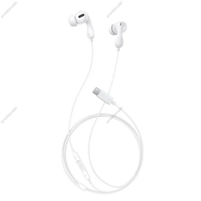 Дротові навушники Baseus Encok CZ20 Type-C Wired Earphones White A00171400213-00