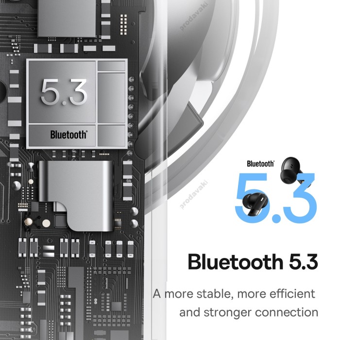 Бездротові Bluetooth навушники Baseus Bowie E20 True Wireless Earphones BT 5.3 Black A00069700113-00