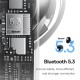 Бездротові Bluetooth навушники Baseus Bowie E20 True Wireless Earphones BT 5.3 Black A00069700113-00