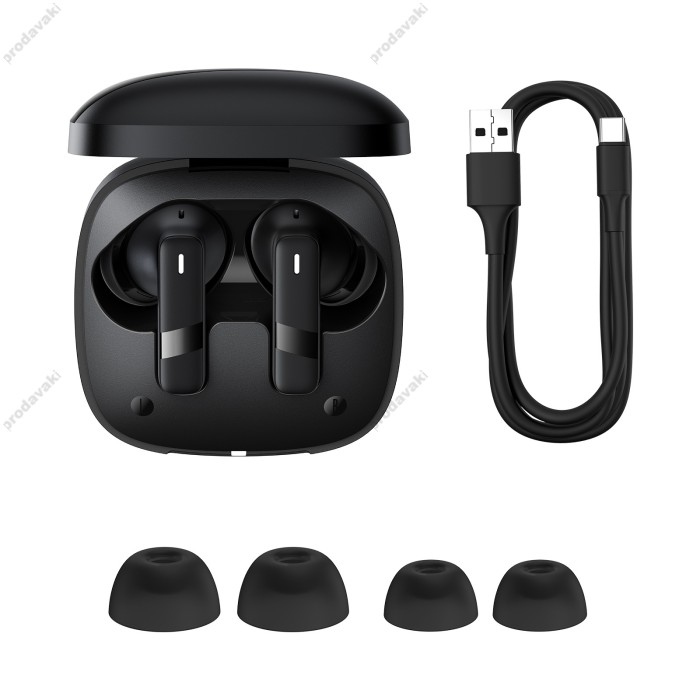 Бездротові Bluetooth навушники Baseus Bowie E20 True Wireless Earphones BT 5.3 Black A00069700113-00