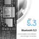 Бездротові Bluetooth навушники Baseus Bowie E20 True Wireless Earphones BT 5.3 White A00069700223-00
