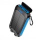 Повербанк портативний акумулятор Power bank Hoco DB51 Sunpower solar 8000 mAh Black