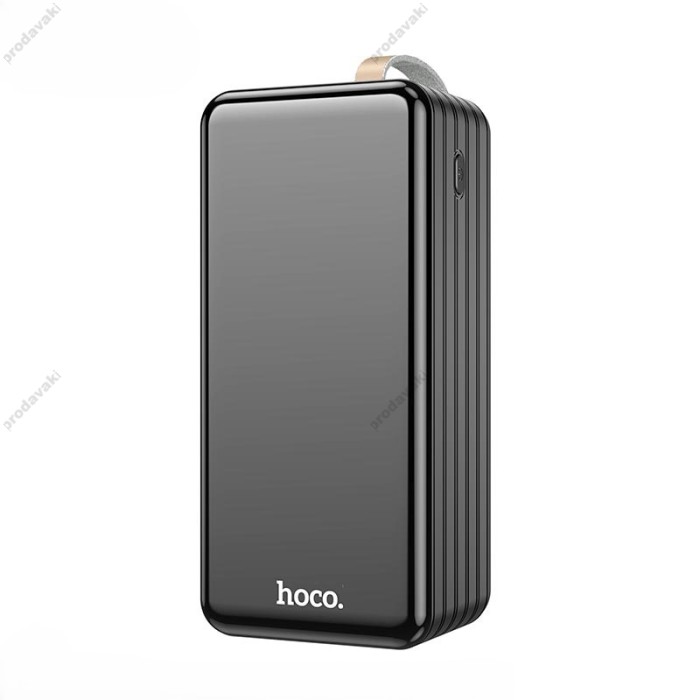 Повербанк портативний акумулятор Power bank HOCO DB21 large display 80000mAh Black