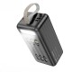 Повербанк портативний акумулятор Power bank HOCO DB21 large display 80000mAh Black