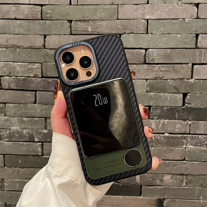 Чохол Carbon Armor Case With Magsafe для iPhone 16 Plus Black