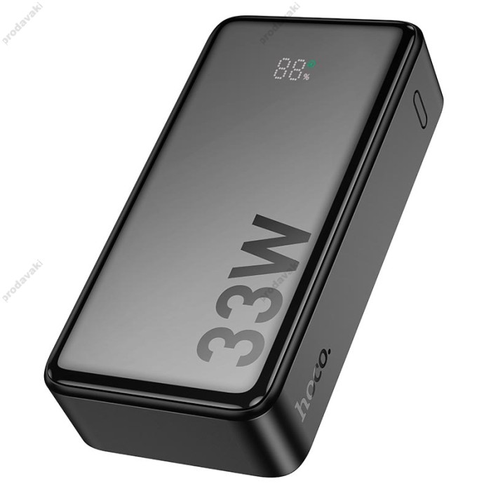 Повербанк портативний акумулятор Power bank HOCO Q27 Jewel 33W 10000 mAh Black