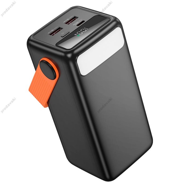 Повербанк портативний акумулятор Power bank Borofone BJ66A Magnifico fully compatible 22.5W 50000 mAh Black