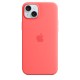 Чохол Silicone Case with MagSafe for iPhone 15 Plus Guava
