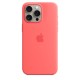Чохол Silicone Case with MagSafe for iPhone 15 Pro Guava