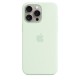Чохол Silicone Case with MagSafe for iPhone 15 Pro Soft Mint