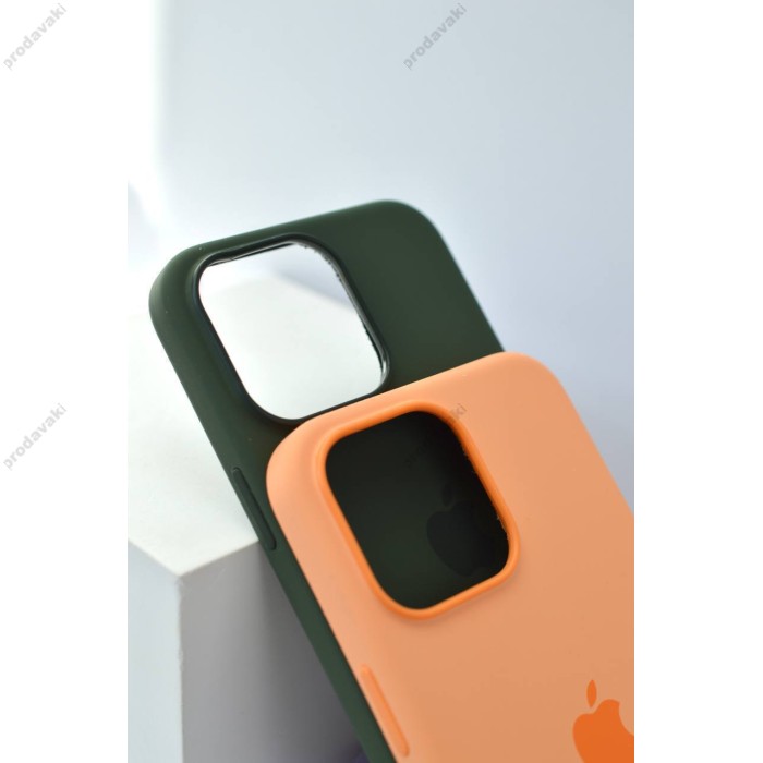 Чохол Silicone Case with MagSafe for iPhone 15 Plus Light Pink