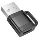 Перехідник HOCO UA31D USB male to Type-C female USB2.0 adapter Black