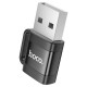 Перехідник HOCO UA31D USB male to Type-C female USB2.0 adapter Black