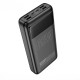 Повербанк портативний акумулятор Power Bank Hoco DB81 Apollo fully compatible 65W 30000 mAh Black