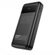 Повербанк портативний акумулятор Power Bank Hoco DB81 Apollo fully compatible 65W 30000 mAh Black