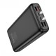 Повербанк портативний акумулятор Power Bank Hoco DB81 Apollo fully compatible 65W 30000 mAh Black