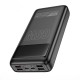 Повербанк портативний акумулятор Power Bank Hoco DB81 Apollo fully compatible 65W 30000 mAh Black