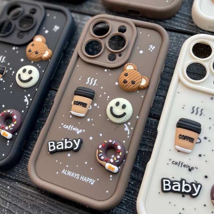 Чохол HAPPY Donut Case для iPhone 14 Pro White