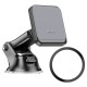 Автомобільний тримач Hoco H41 Climber magnetic car holder (center console) Black
