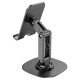 Настільна підставка Hoco HD6 Winner dual-axis rotating desktop stand black