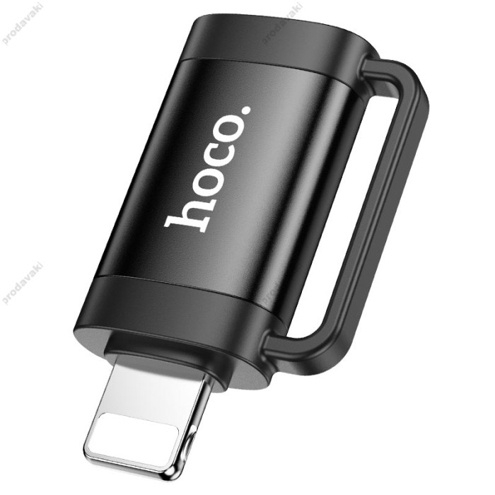 Перехідник HOCO UA31B iP Lightning male to Type-C female OTG adapter Black