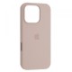 Чохол Silicone Case Full for iPhone 16 Pro Max chalk pink