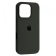 Чохол Silicone Case Full for iPhone 16 Pro Max forest green