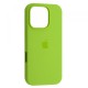 Чохол Silicone Case Full for iPhone 16 Pro Max party green