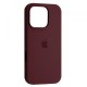 Чохол Silicone Case Full for iPhone 16 Pro Max plum