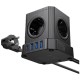 Подовжувач мережевий фільтр HOCO NS8 Sharp 5 position (PD20W/1C3A) desktop socket EU/GER Black