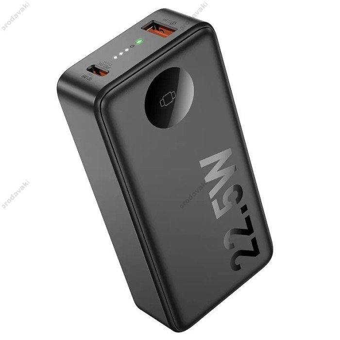 Повербанк портативний акумулятор Power bank Hoco Q27B Jewel 22.5W 10000 mAh Black
