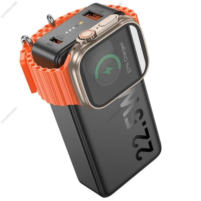 Повербанк портативний акумулятор Power bank Hoco Q27B Jewel 22.5W 10000 mAh Black