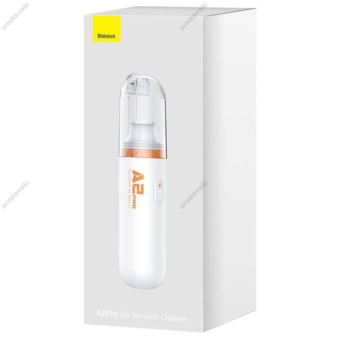 Портативний автомобільний пилосос Baseus A2 Pro Cordless Car Vacuum Cleaner 6000pa White (VCAQ040002)