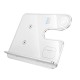 Бездротовий зарядний пристрій HOCO CQ19 Falcon 3 in 1 desktop vertical wireless fast charging CQ19 15W Silver