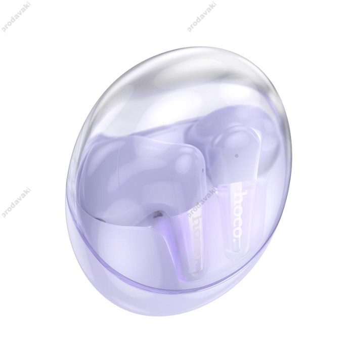 Бездротові Bluetooth навушники Hoco EW202 Magic true бездротовий headset BT 5.4 Purple